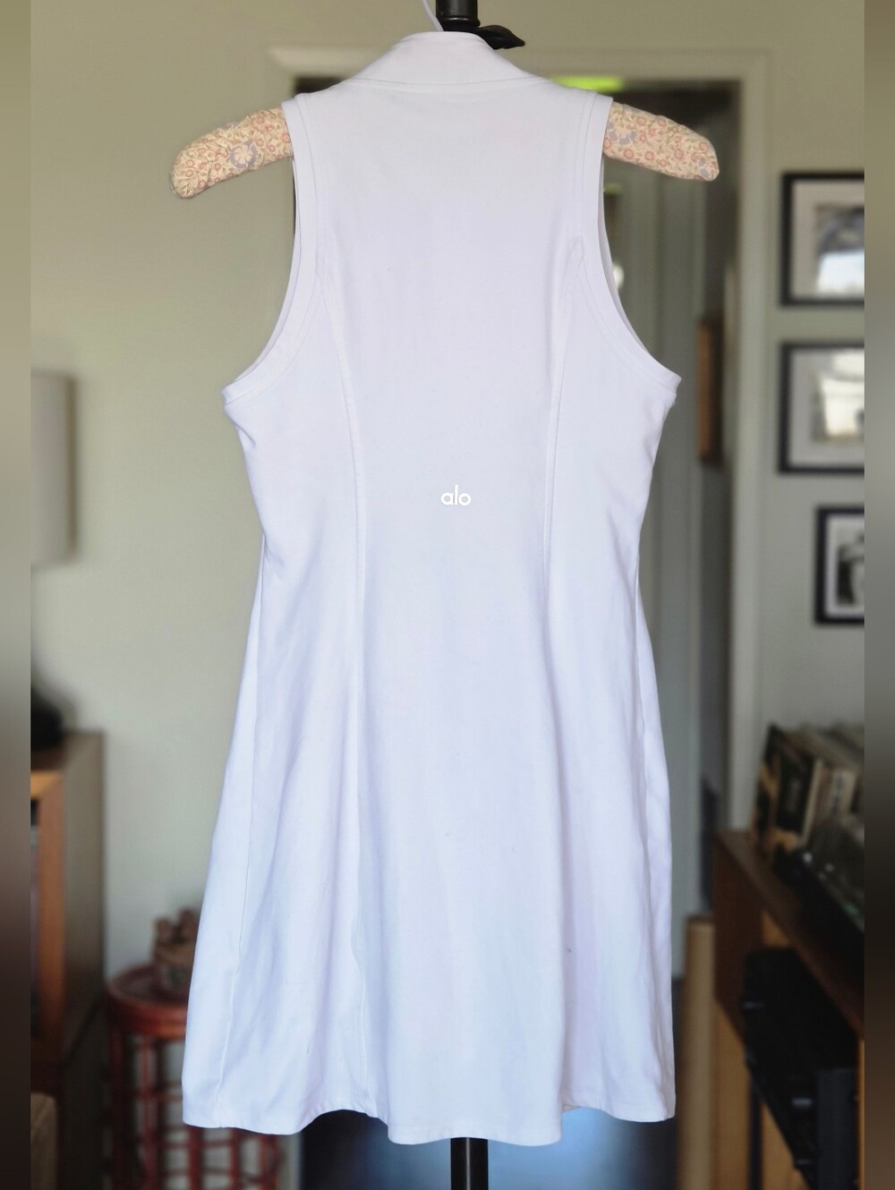 Alo Yoga Alosoft Carefree 1/2 Zip Dress - Tennis Golf Sporty - Picture 4 of 8
